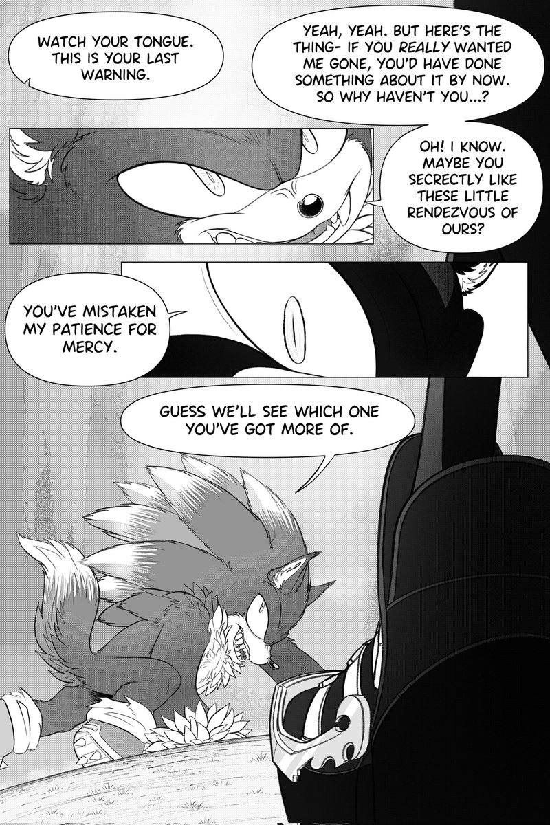 ecoooni's tweet photo. [Fangs and Fur] 🦇🐺 (8/16)

Boy did this one take a while, hope you guys enjoy this part, as it has some panels that I really like!
#SonicTheHedgehog #sth #SONIC #sonadow https://t.co/0jf2I1yeF0