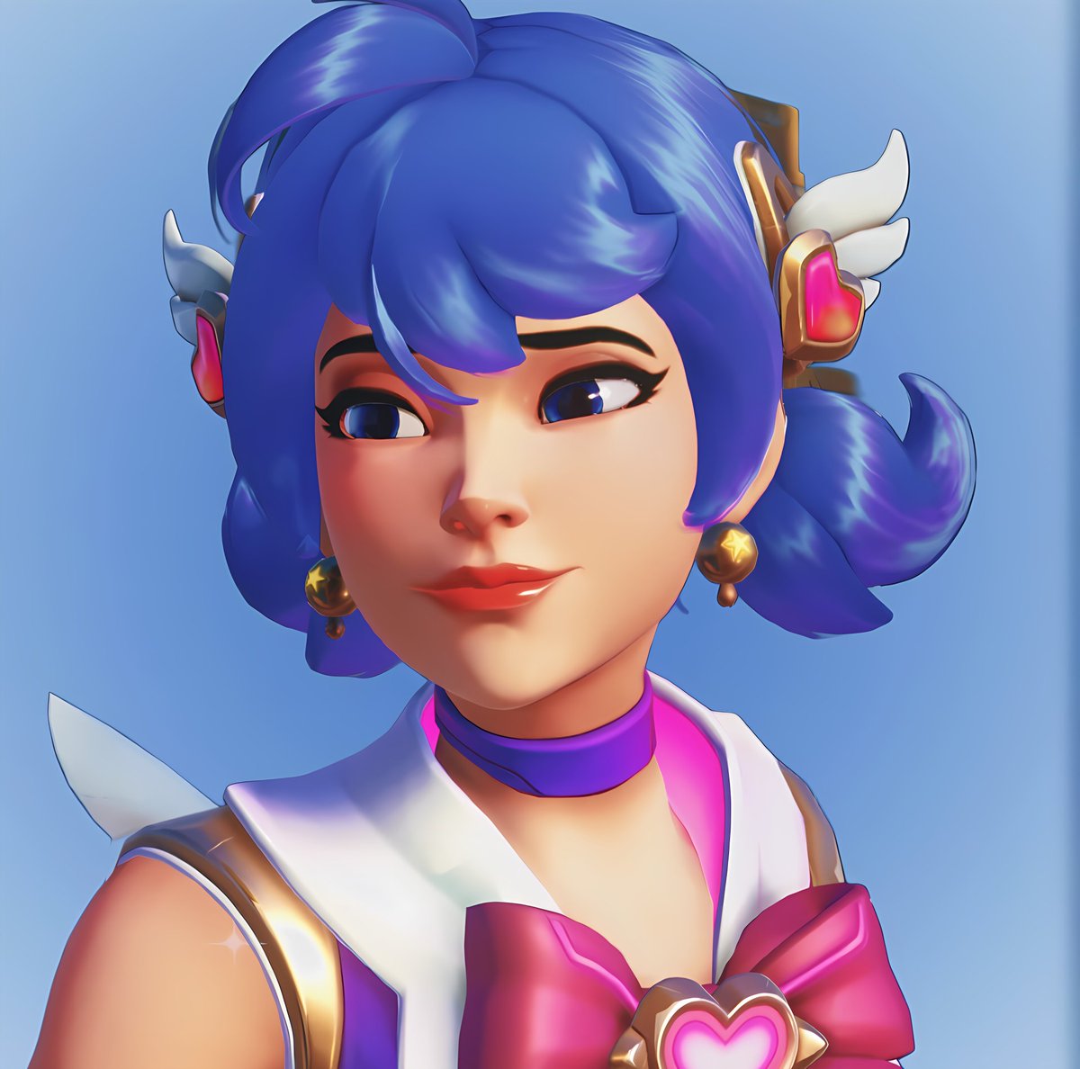 racheltheblack's tweet image. heart of passion kiri is the prettiest 💙🫶🏻