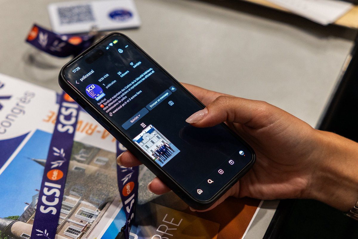 PoliceSCSI's tweet image. Le SCSI est maintenant sur Instagram !

Actus, actions, coulisses, temps forts… on vous partage tout, au plus près du syndicat.

📲 Rejoignez-nous dans cette nouvelle aventure digitale : abonnez-vous, commentez, interpellez. On est là.
👉 instagram.com/policescsi?igs…