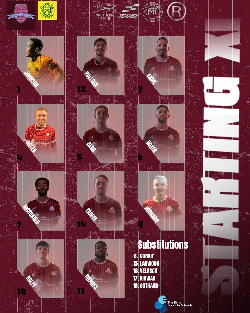 👥| STARTING XI

Here is how your #CITIZENS line up this afternoon to face @RaynersLansFC!

🔙 Mendes returns to the starting xi
🪑 Corbit returns from injury
❌ Velasco returns from suspension
🆕 New signing Larwood starts on the bench!

Kickoff in 45 minutes 👀⌚️

#CITIZENS