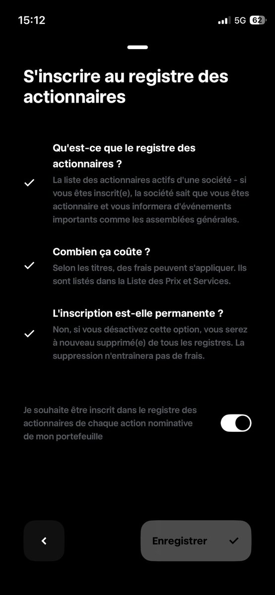 Human_Terrien's tweet photo. @kimellian @Divs_King Hello, je crois que c’est possible sur TR  il y a cette option.
Et dans tous les cas t’es au porteur et donc t’as quand même le droit à l’action gratuite si je ne me trompe pas ? https://t.co/xnIHrb3VfF