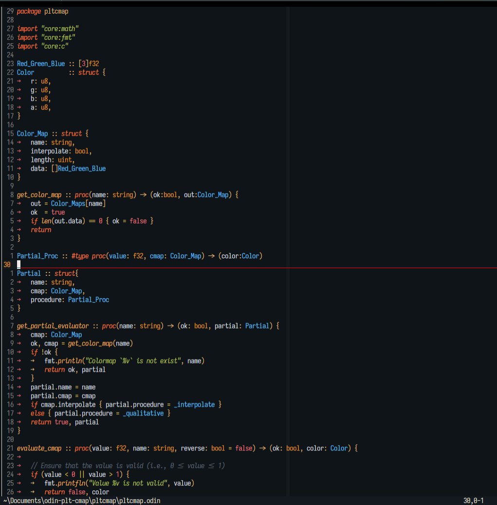 reybuzzed's tweet image. Mapping  float to @matplotlib &apos;s colormaps in Odin, then create PPM image using mapped values.