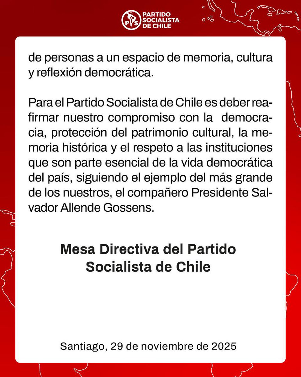 Partido Socialista de Chile tweet media