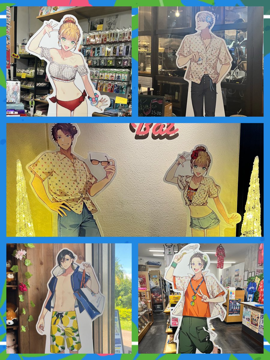 irmacchauy's tweet photo. 4日間でパネル全部巡れて嬉しかった🌺
沖縄に旅行というだけで楽しかったのに、大好きな子たちがそこにいるから向かうって幸せが加算されて本当に楽しかったな〜！🫧
 #バスタフェin沖縄 https://t.co/4hJissuyLH