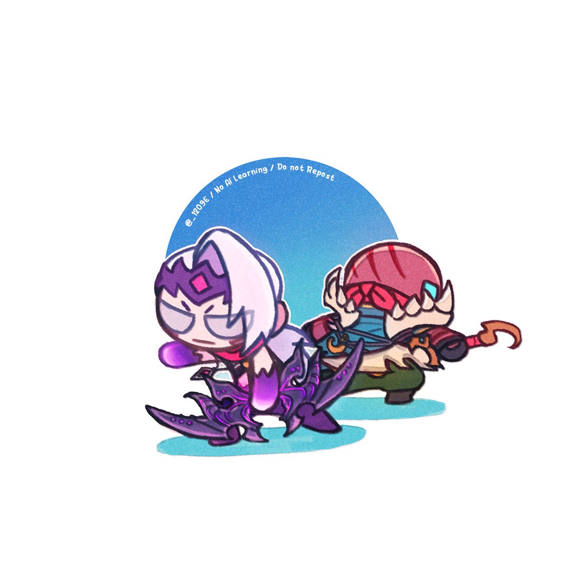 _1209E's tweet image. #Varus #Pyke
Dogs favorite bot duo