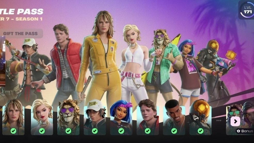 AlaeG_FN's tweet photo. FULL BATTLEPASS skins and NEW UI.
باتل باس بسكناته كاملة و الواجهة الجديدة.
#Fortnite #فورت_نايت https://t.co/I9jrqEnBv1