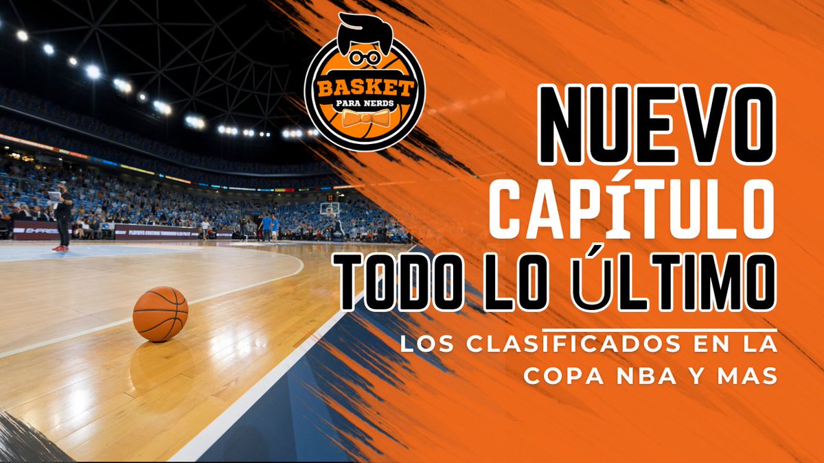 Chicos, hoy tenemos doblete con mi amigo <a href="/CabanesSolar/">Jordi Clavero</a>, primero estaremos con un nuevo capítulo de Basket para Nerds con los clasificados en la Copa NBA y más, nos vemos desde las 17 de Chile, 22 de España

youtube.com/live/PZhc4x7Zt…

#NBA
