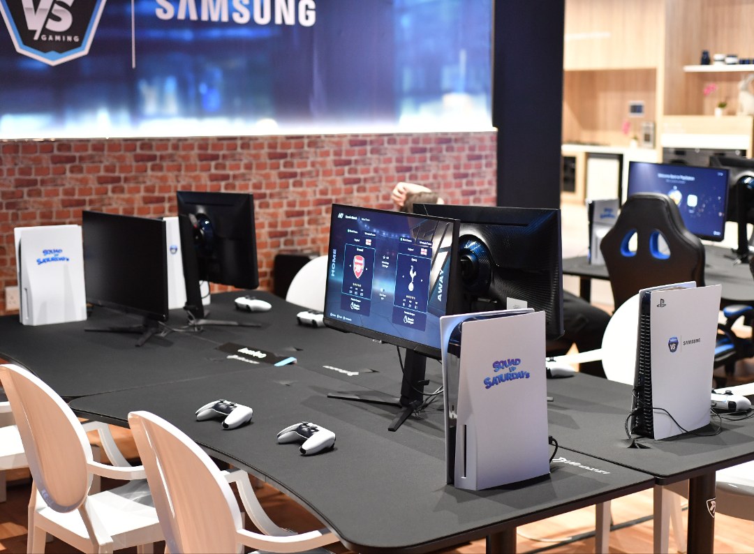 SamsungSA's tweet photo. Weekend 3 of #SquadUpSaturdays was straight๐ฅ!
Crazy plays, big laughs, pure vibes. ๐ฎโก๏ธ
Catch us next Saturday again at Design Quarter โ 10am!
Level up on #OdysseyGaming #TelkomVSGaming @VSGamingWorld https://t.co/xhz0ujujPc