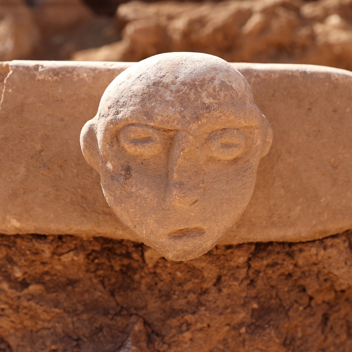 uluser's tweet image. Şanlıurfa&apos;da yaklaşık 10 bin yıllık insan yüzü kabartması bulundu.

Kur&apos;an&apos;a göre Adem ile Havva 6000 yıl önce yaşadı.

Bu da demek oluyor ki,
İnsanlık Adem ile Havva dan meydana gelmedi.