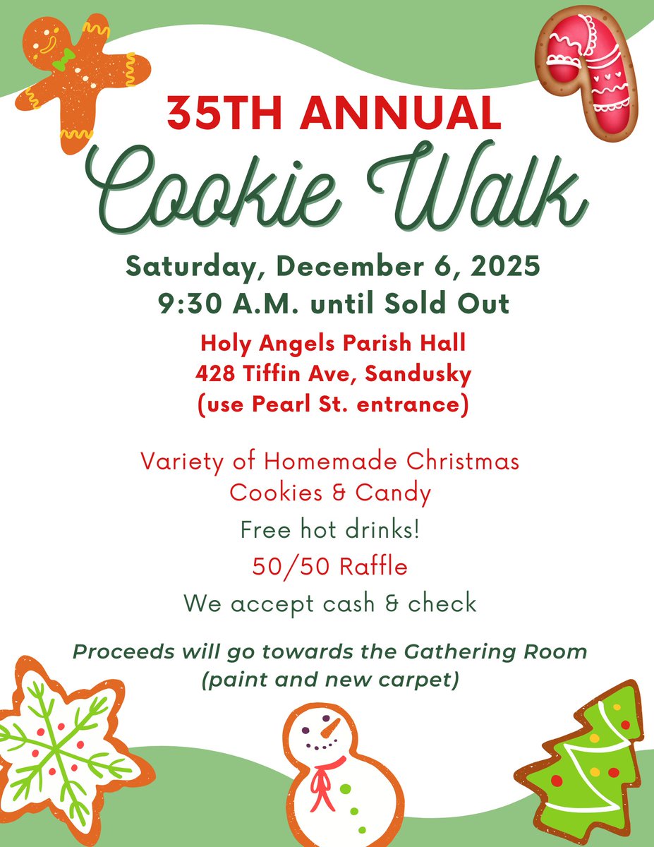 sanduskycath's tweet image. Happy Advent! We have some great events this week - join us!