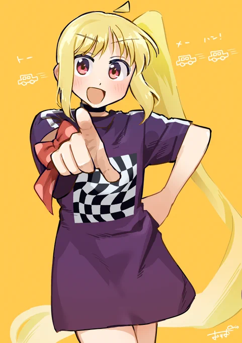 機材車回の虹夏ちゃんの服すき(色は想像) #ぼっち・ざ・ろっく
