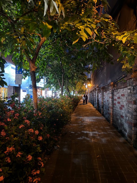 台中のゆったりした雰囲気は心を落ち着かせてくれますね