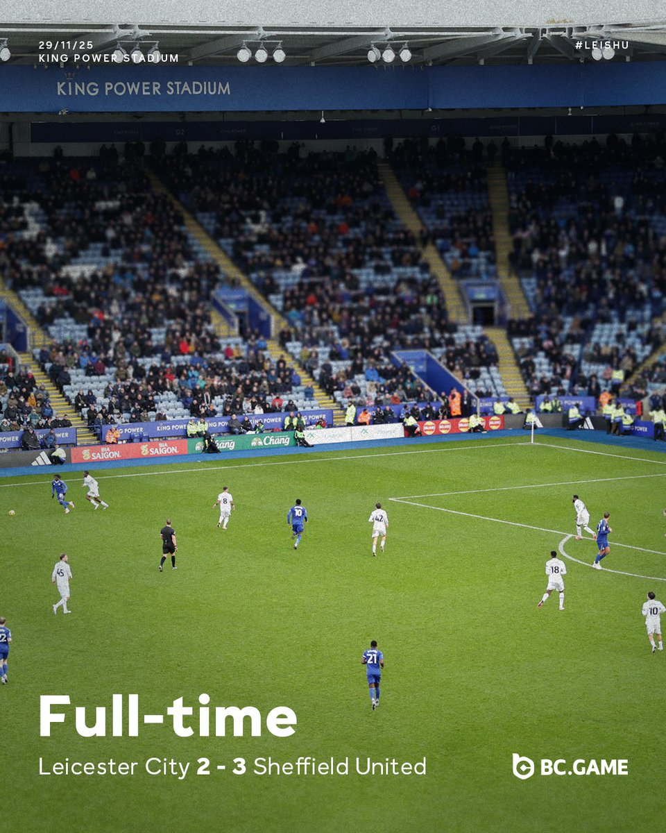 We lose at home.

#LEISHU | @BCGame