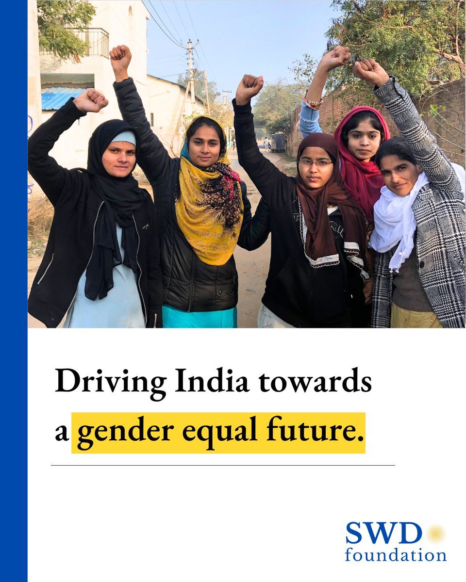 SWDfoundation's tweet photo. We are a grassroots non-profit organisation rewriting the story of gender justice in rural India and accelerating the nation’s journey towards true equality. 
Partner with us, volunteer, or collaborate to accelerate gender justice in India’s villages together🤝 https://t.co/wO5vbiMz4G