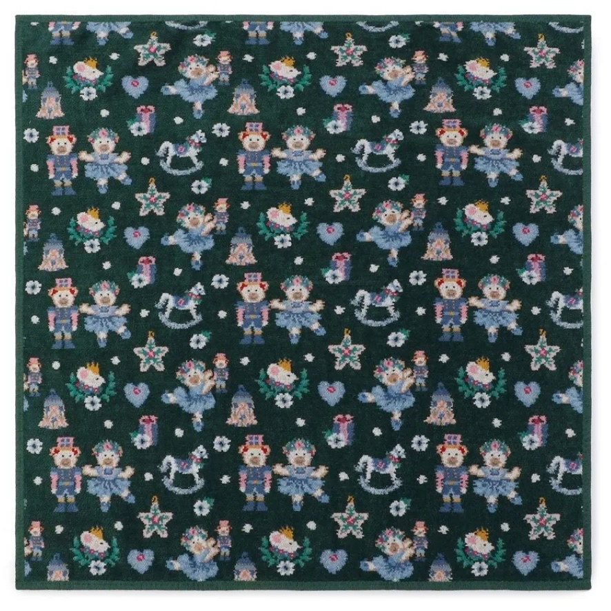 フェイラーの新作プティバス(75cm×75cmのバスタオル)、冬っぽくて