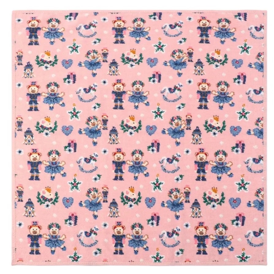 フェイラーの新作プティバス(75cm×75cmのバスタオル)、冬っぽくて