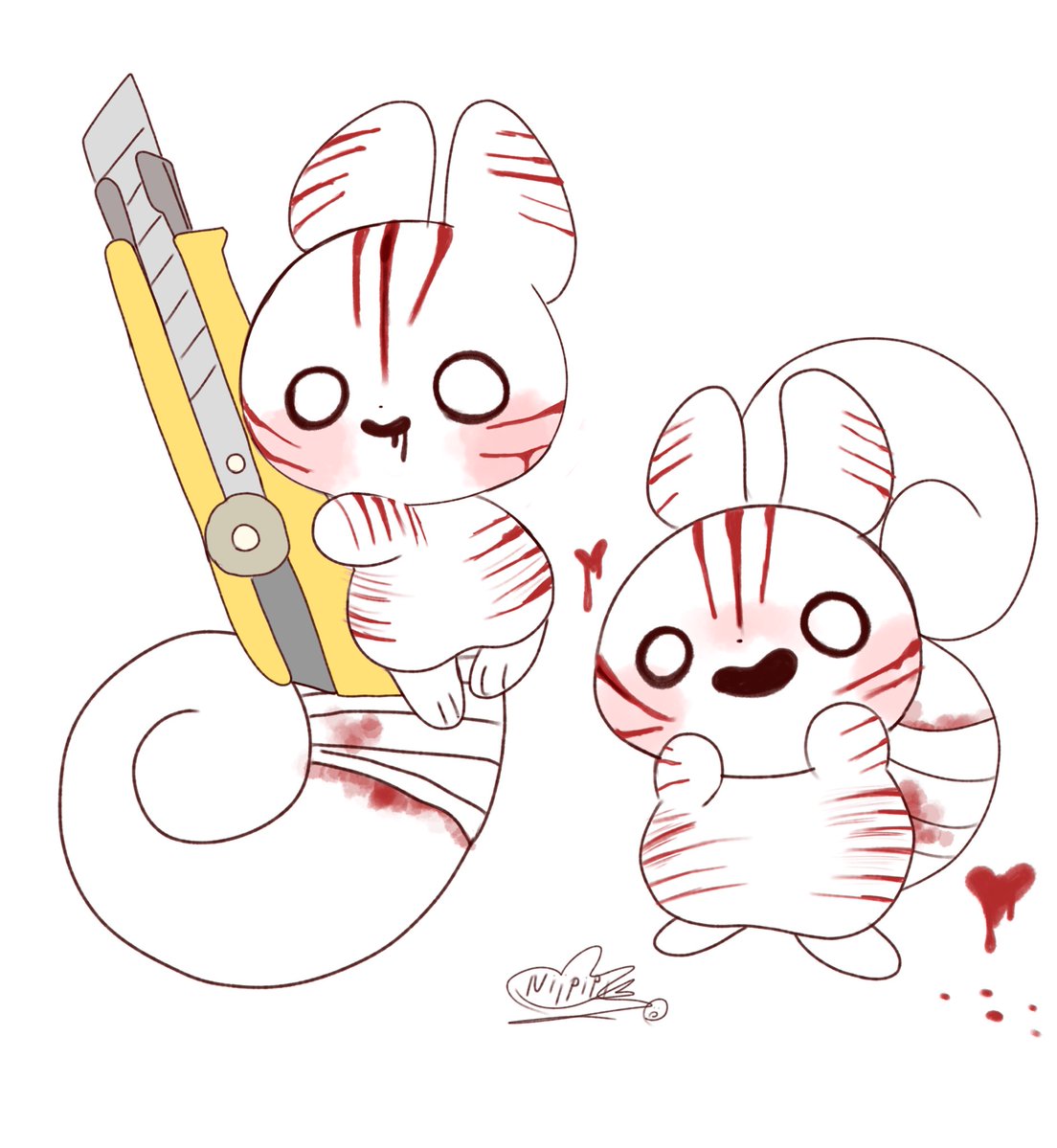 Niipiniipipi's tweet image. ❤️‍🩹🐿