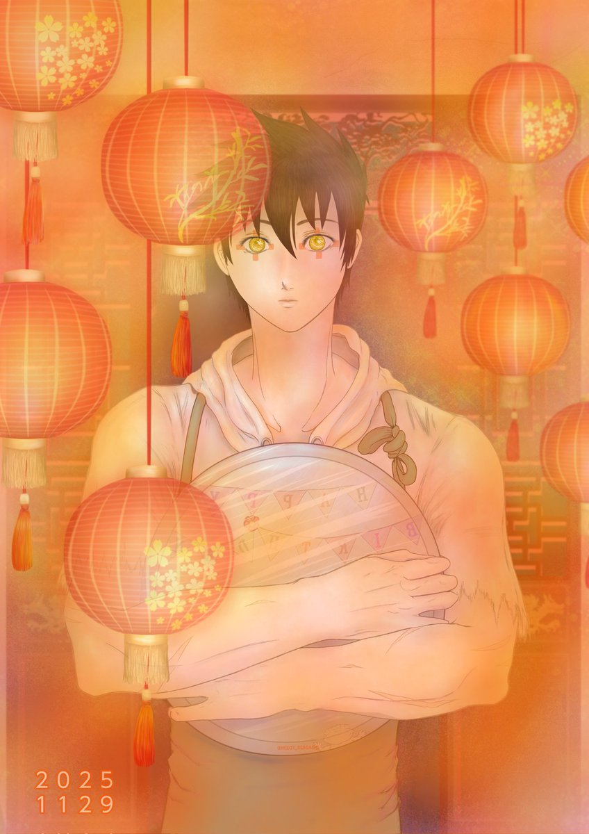 毒蛾くんお誕生日おめでとう🎉🎂✨🦋✨🎂💐(2回目)