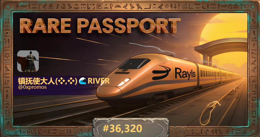 0xpromos's tweet photo. The Rayls manifesto just went live. The early passports are disappearing fast! Get yours before the train leaves the station.

https://t.co/j9G4gCq39R https://t.co/912T0oMDfn