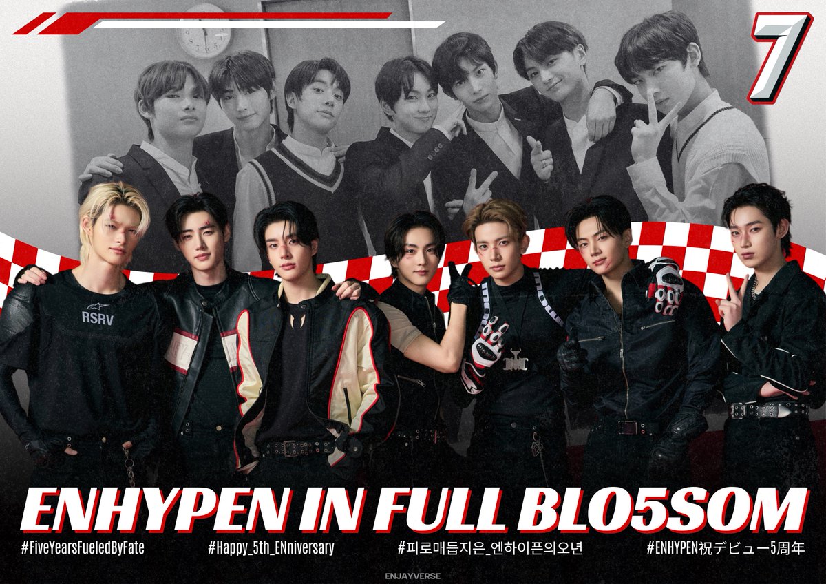 🎉] ENHYPEN 5TH ANNIVERSARY • 251129 It's been 5 years since