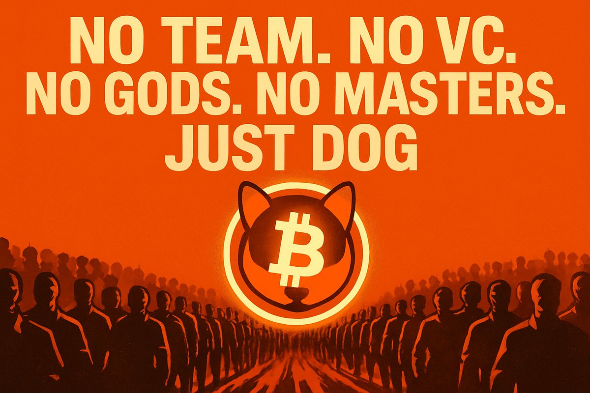 rowolution's tweet image. The internet’s next cultural supernova is already alive —
and it barks in blocks every 60 seconds. ⛓️🐶
$DOG is memetic gravity on Bitcoin.
