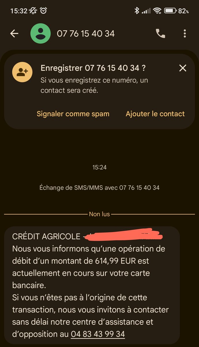Synea41's tweet image. Y&apos;a vraiment des noc qui se font encore avoir en 2025 par des choses aussi grotesques ?
#arnaques @CreditAgricole #spam #fishing #ameconnage