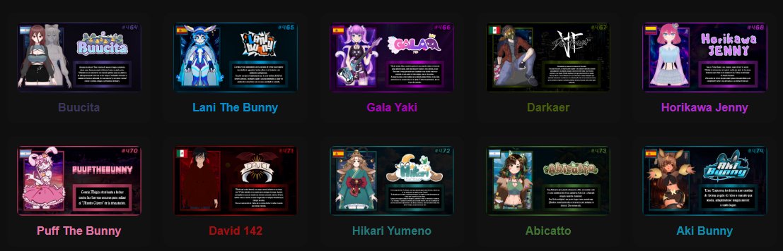 RitcherCode's tweet image. Ficha #474: @Aki_Bunny_VT  

Se agrega a la página oficial de VTuberDEX: vtuberdex.netlify.app

Muchas gracias por participar en este proyecto.