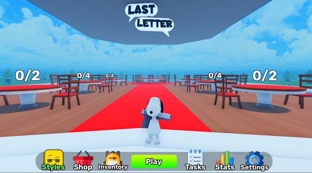 Donat3Live's tweet image. DONAT3 GAME NIGHT : Last Letter (Roblox)

🗓️ Wednesday, 3 Dec at 9PM (UTC+7) on DONAT3 Discord. 
🏆 1st place wins 10 USDC
🎁 Free spin for all players + 500 DON3 points
------💎 Random rewards inside 💎------  

#DONAT3 #GameNight #CommunityFun #USDC #Roblox