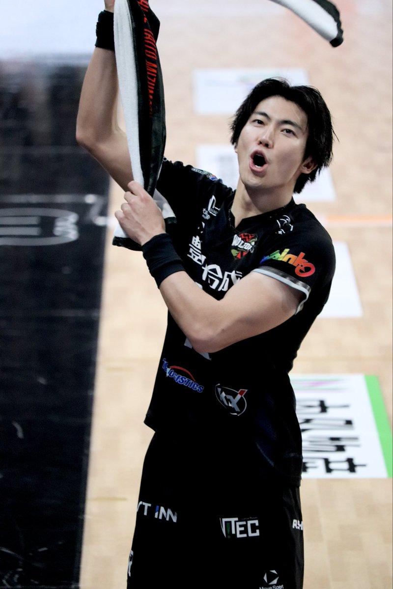 タオルぶん回しニキ #水町泰杜 選手 #ウルフドッグス名古屋