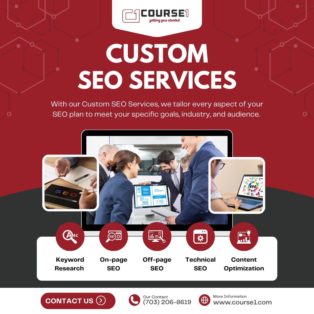 YourCourse1's tweet image. Get comprehensive SEO with Course1! We cover everything: Keyword Research, On-page, Off-page, Technical SEO, and Content Optimization. Let us meet your specific goals and audience needs.
#SEOExpert #TechnicalSEO #ContentOptimization