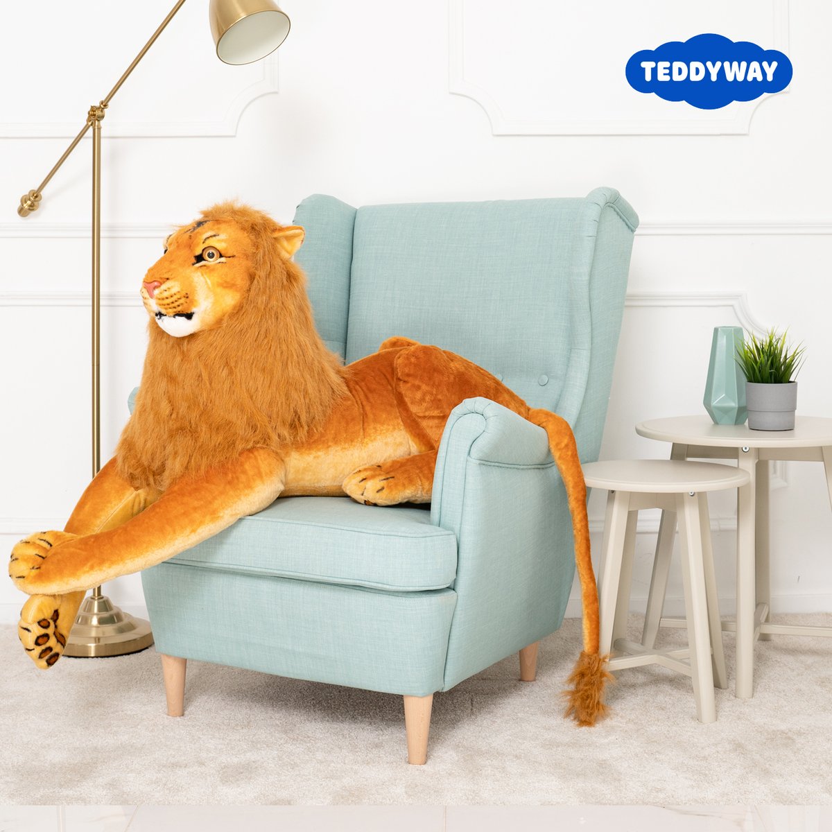 Roaring dreams, quiet nights, and forever-fierce lion cuddles. 
Find out more: teddyway.com