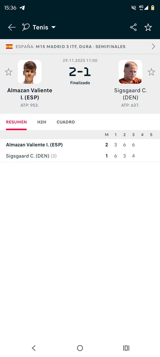 BOOOOOOOOOM IZAN. Primera final después d otra remontada magnifica