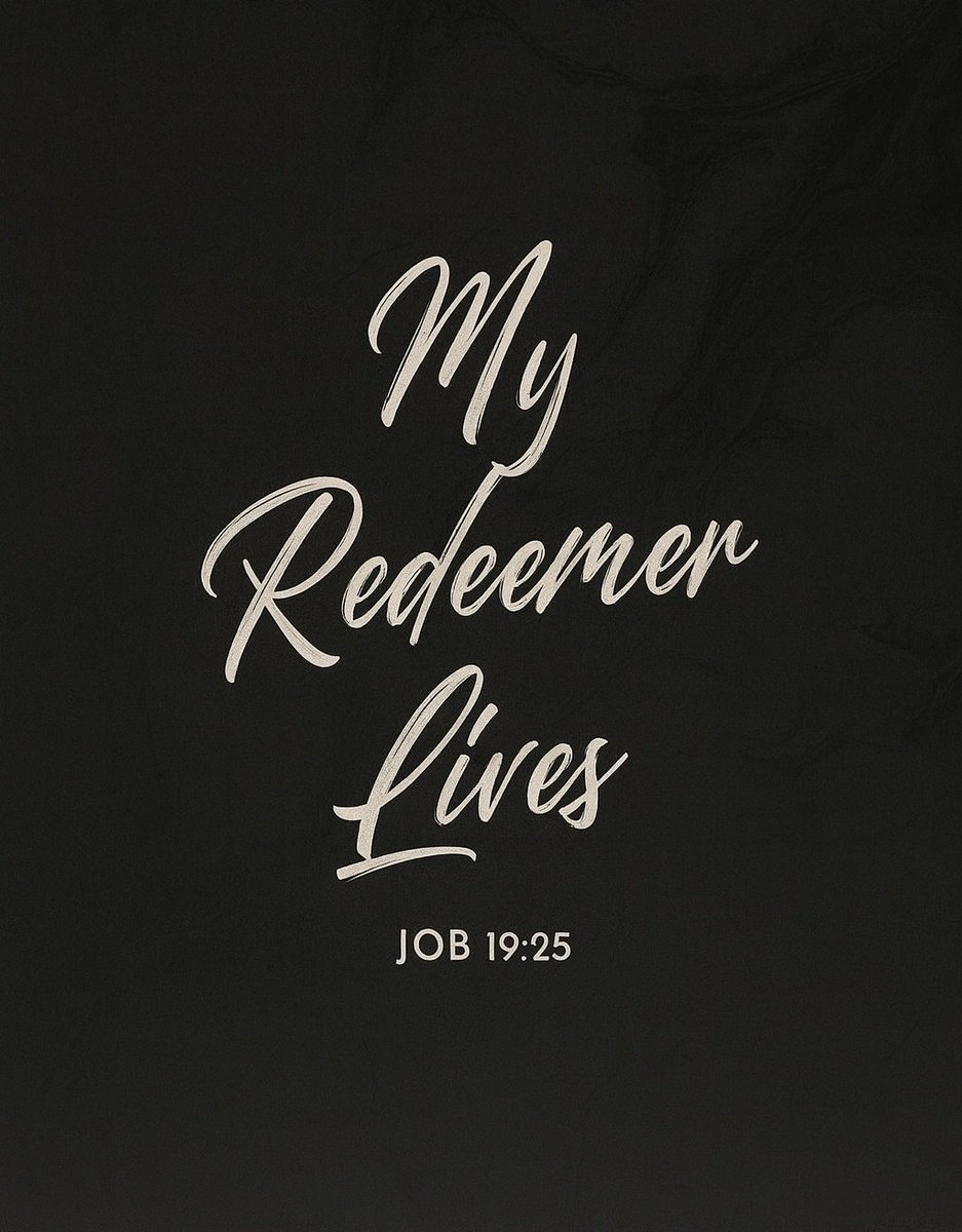 The__Bible7's tweet photo. Job 19:25 https://t.co/QjwvMJ1xzu