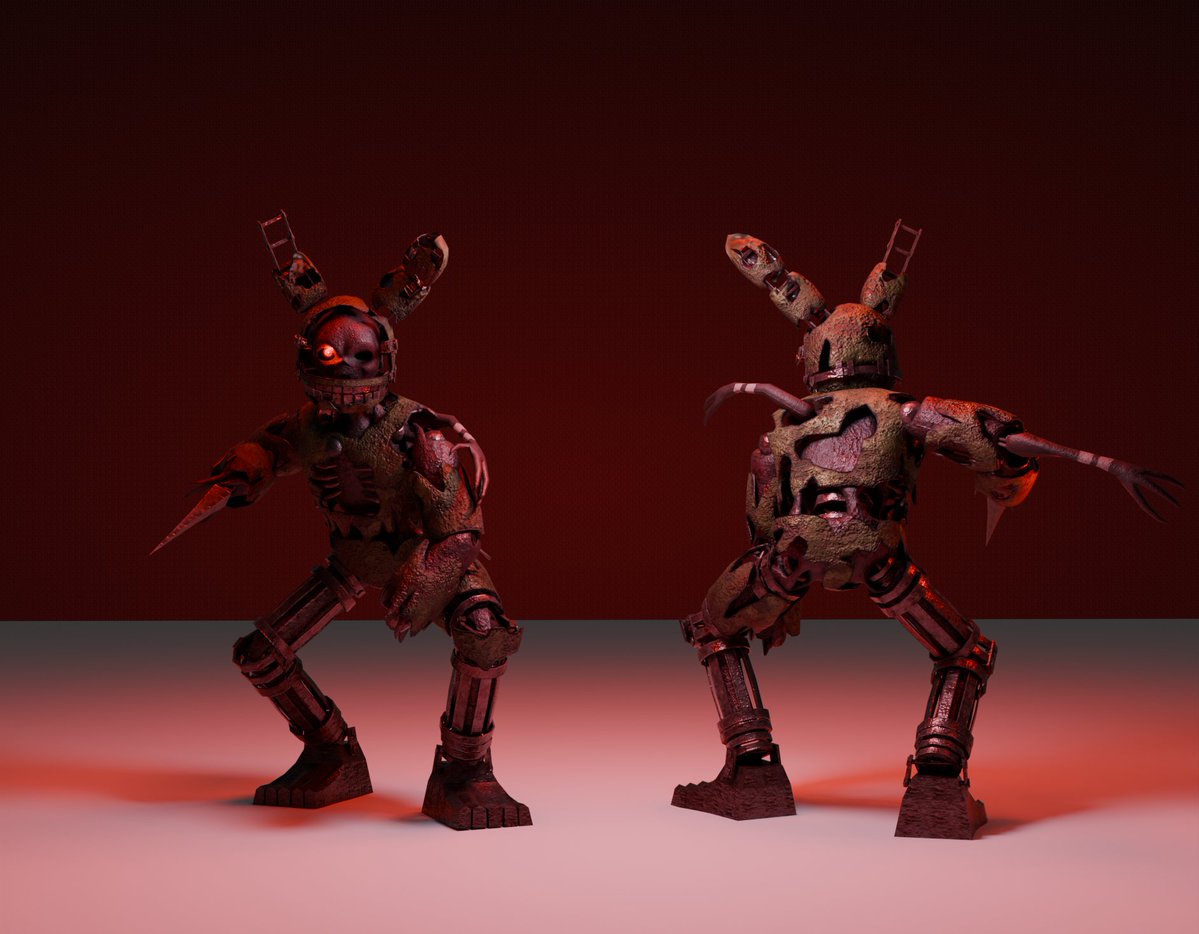 lockedon6009's tweet image. Spring Trap

#roblox #robloxdev #robloxart #FNAF