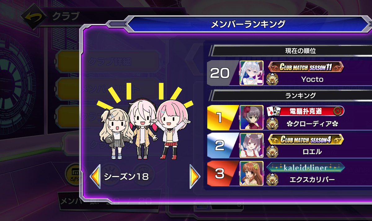 Yocto_Vanest's tweet image. 今月は22ptでした

そんなことより何したらこの人に勝てるんですか？？？