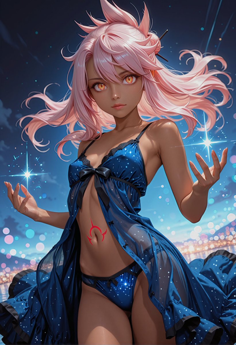 【セール中❣️早い者勝ち❗️新品✨】クロエ・フォン・アインツベルン AIart #aiartcommunity QT your sapphire pink beauty #クロエ・フォン