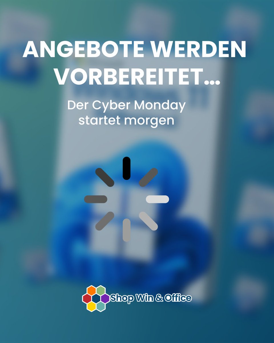 Morgen fallen die Preise… Welche Software steht auf Ihrer Wunschliste? 🔥
🔗Link von unserem Shop winandoffice.com
#winandoffice #technology #Microsoft #promotions #angebot #offers #windows #TechMonday
