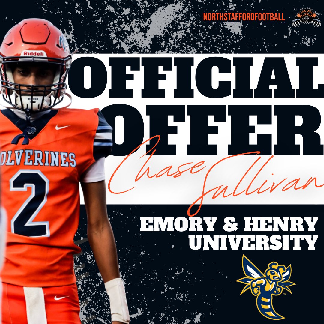 nshswolverinefb's tweet image. Congratulations to Chase Sullivan on his official offer to Emory and Henry University. @chase_sullivan1