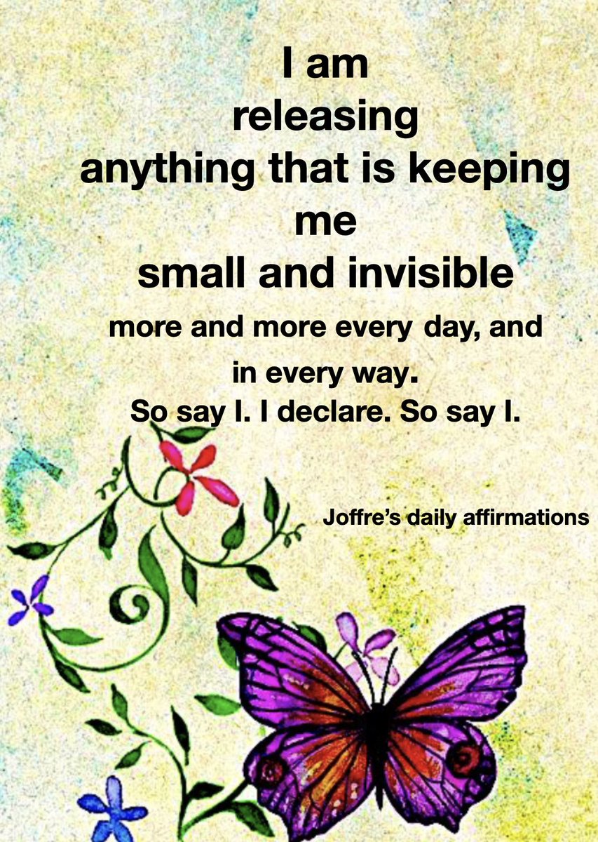 JoffreMcClung's tweet image. Saturday Affirmation
#selflove #positivevibes #spirituality #inspiration #loveyourself #SaturdayVibes