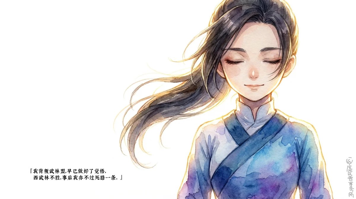 #活俠傳 #活侠传 #활협전 
“我背叛武林盟，早已做好了觉悟，西武林不胜，事后我亦不过死路一条。 ”