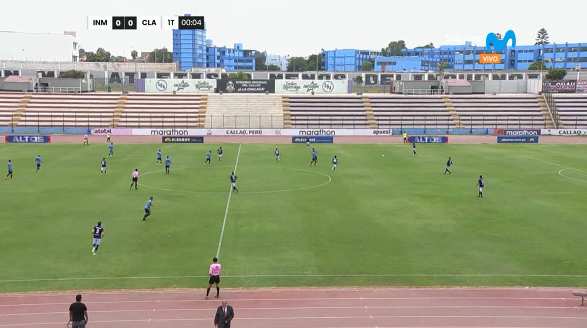 MovistarDeporPe's tweet image. ¡Comenzó el duelo entre Inmaculada y Claretiano para definir al campeón de campeones de la Copa Máster 30 Intercolegios de Fútbol! ⚽🥉

⏱ 1' PT | #INM 0 - 0 #CLA

🖥 𝑀𝑖𝑟𝑎 𝑒𝑠𝑡𝑒 𝑒𝑣𝑒𝑛𝑡𝑜 #𝐸𝑁𝑉𝐼𝑉𝑂 𝑝𝑜𝑟 𝑒𝑙 003 𝑦 703 𝐻𝐷 𝑑𝑒 𝑀𝑜𝑣𝑖𝑠𝑡𝑎𝑟 𝑇𝑉 𝑦 𝑝𝑜𝑟