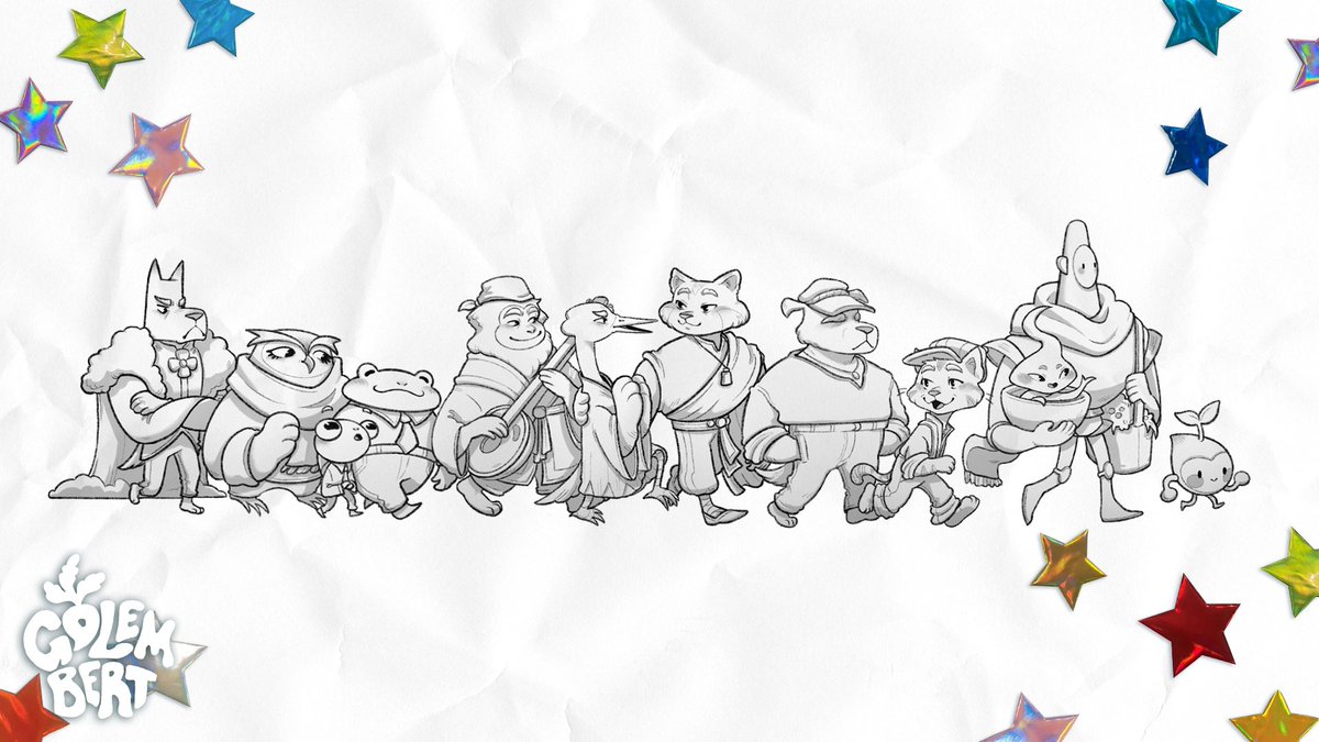 studiofirlefanz's tweet image. I made a new devlog about game dialogue portraits (with multiple expressions for each character) 🥰🎭

Here are a few impressions from the video! Have a nice weekend 💗  

#screenshotsaturday #IndieGameDev #cozygames #indiedev #devlog