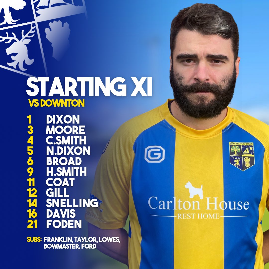 NewMiltonTown's tweet image. The XI tasked with getting it done today — let’s go! 💪🏼

#UpTheBrickies