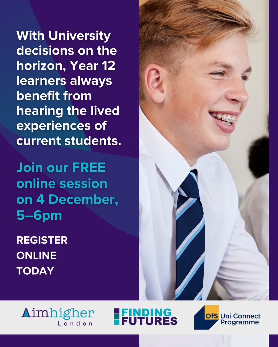 Do you have Year 10-13 learners who are interested in Law or Criminology? This free online event on 4 December, 5–6pm, is an easy way to broaden their understanding of university pathways and future careers. 
Register to attend 👉 loom.ly/8pnRHUs