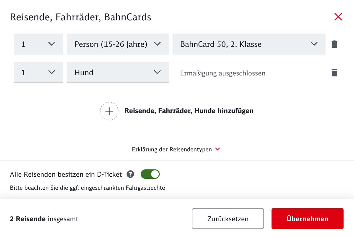 morgen mit schorschi bahn fahren, hab schonmal tickets für uns beide besorgt