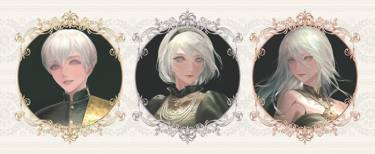 louiz_art's tweet image. NieR Thai traditional costume 🇹🇭

ดองงานเต็มภาพที่ยังไม่ลงหลายชิ้นเลยค่ะ ขอลงภาพโปสการ์ดก่อนนะคะ เมื่อก่อนวาดเรียลกว่านี้มาก เพิ่งมาปรับสไตล์ปีก่อนค่ะงานยังแกว่งๆแต่นุจะพยายาม 🙏