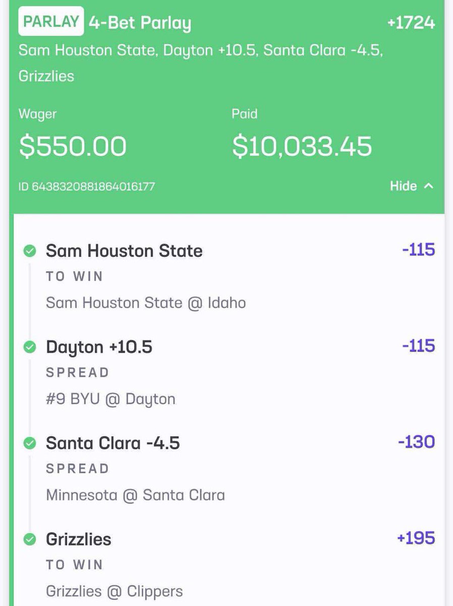 PropJoeDFS's tweet image. 🚨 Use code: JOE35 for 35% OFF 🚨
👉 whop.com/propjoevip/

$184,000 CASHED in 8 DAYS… 😳

If you’re not in the Discord yet, you’re leaving life-changing money on the table 💸

+3643 ✅
+3410 ✅
+3378 ✅
+2600 ✅
+2426 ✅
+2410 ✅
+1738 ✅
+1724 ✅
+1579 ✅
+1557 ✅
+1154 ✅…