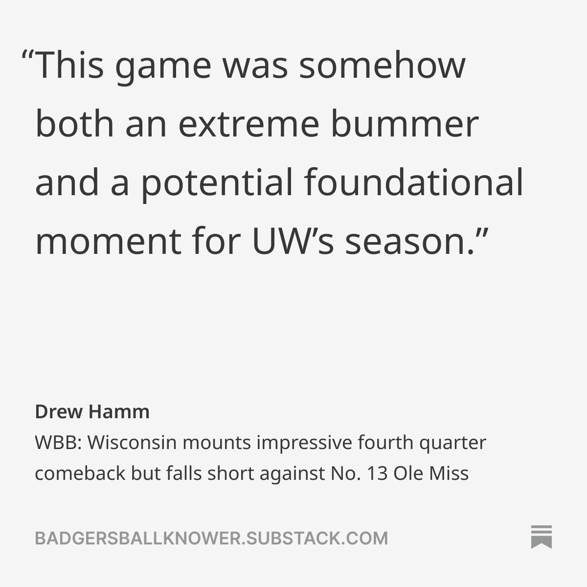 Badgers Ball Knower tweet media
