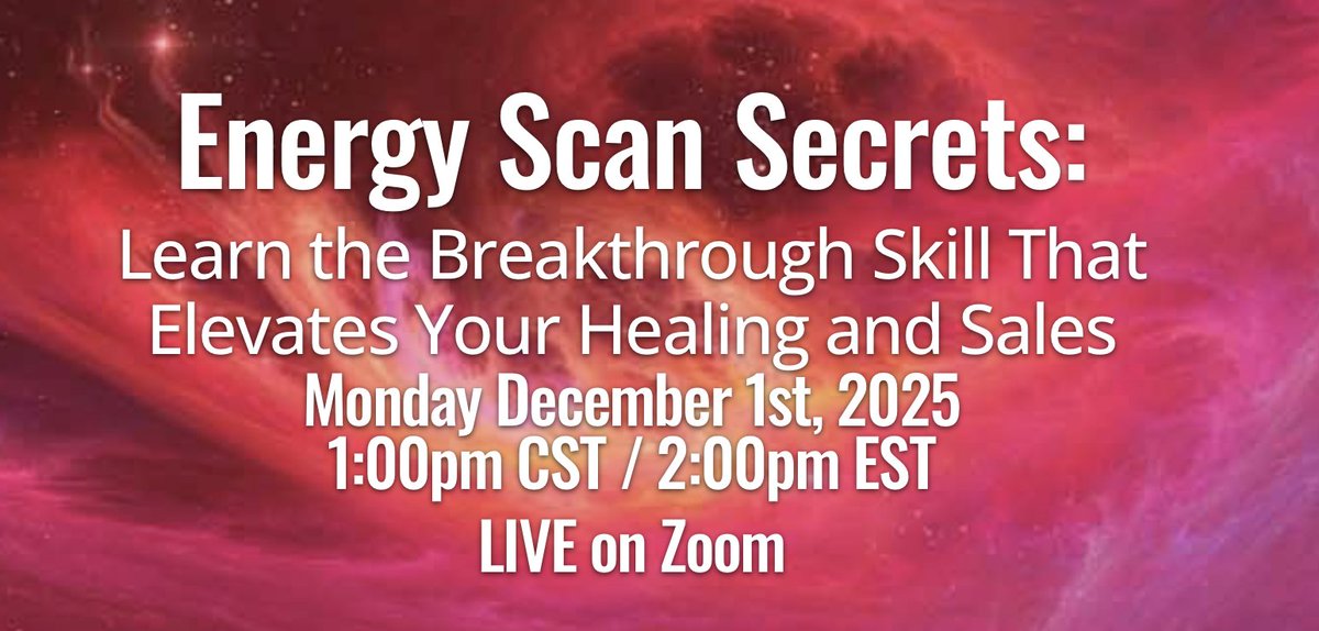 TheBlockBuster's tweet image. If you feel the next level pulling at you …

LISTEN.

Your gifts are bigger than your fears — and it’s time to activate them.

Join me for the next Energy Scan Secrets Call - Monday December 1 at 1:00pm CST: yoursacredpurpose.com/energy-scan-tr…