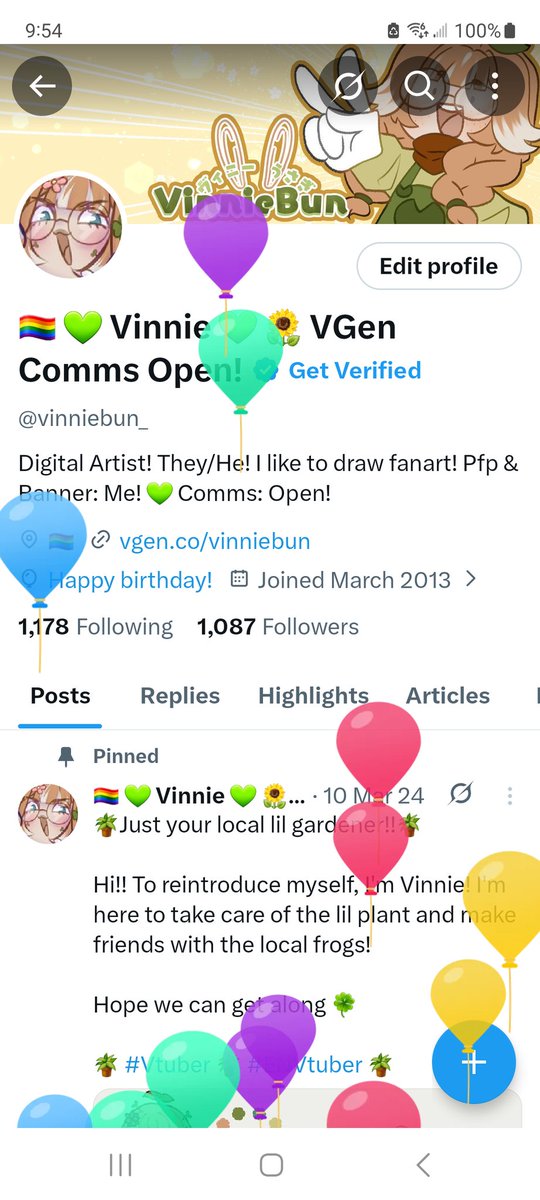 vinniebun_'s tweet photo. Yippieee, another year around the sun :D https://t.co/Gkx19anno7